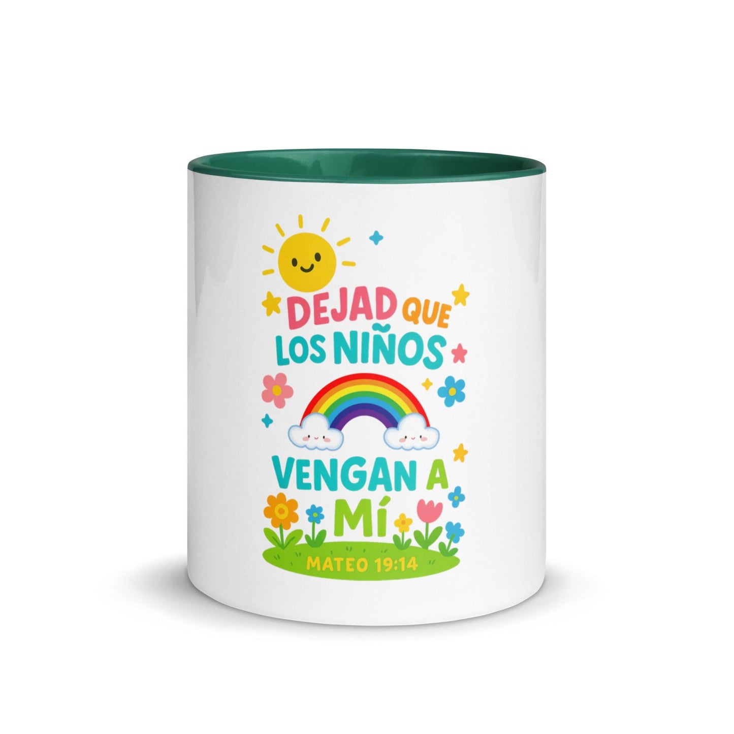 Matthew 19:14 – Christian Kids Mug | Let the Little Children Come Bible Verse Cup - Inspired by True Love