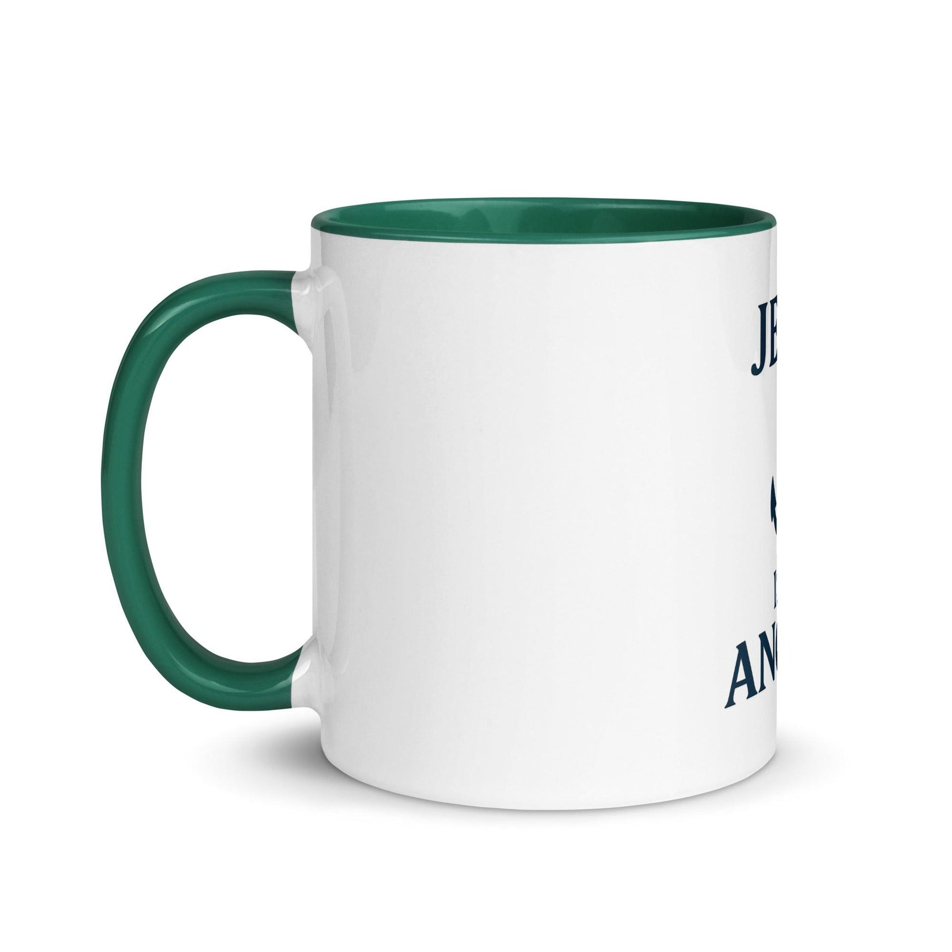 Jesus Is My Anchor Mug – Christian Faith Mug with Nautical Inspiration - Inspired by True Love