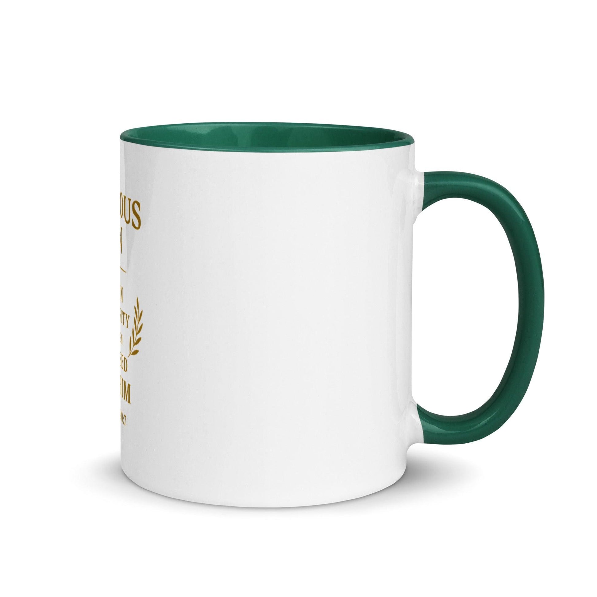 Proverbs 20:7 Mug – The Righteous Man Walks in Integrity Christian Cup - Inspired by True Love