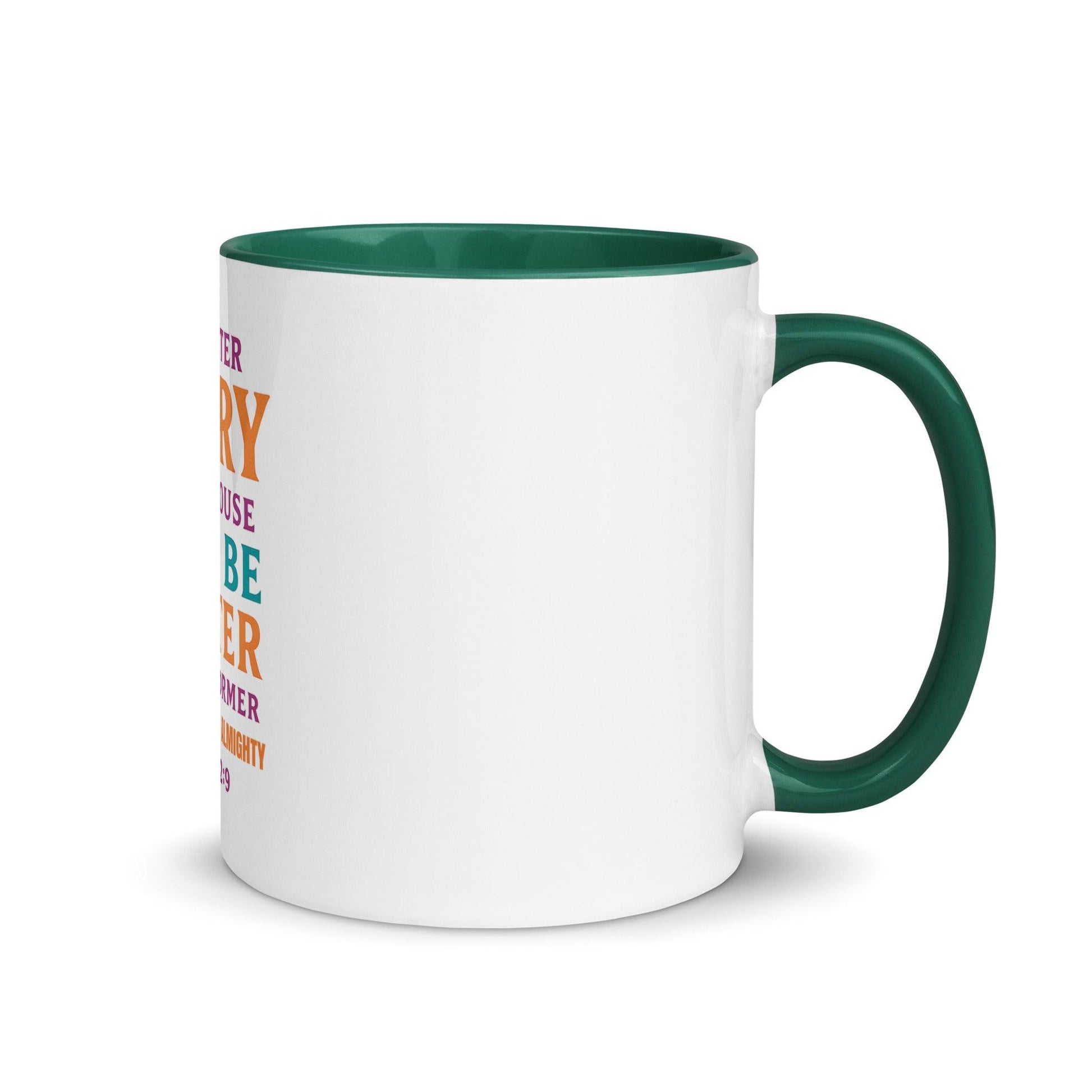 Haggai 2:9 – Christian Mug | The Glory of This Latter House Bible Verse Gift - Inspired by True Love