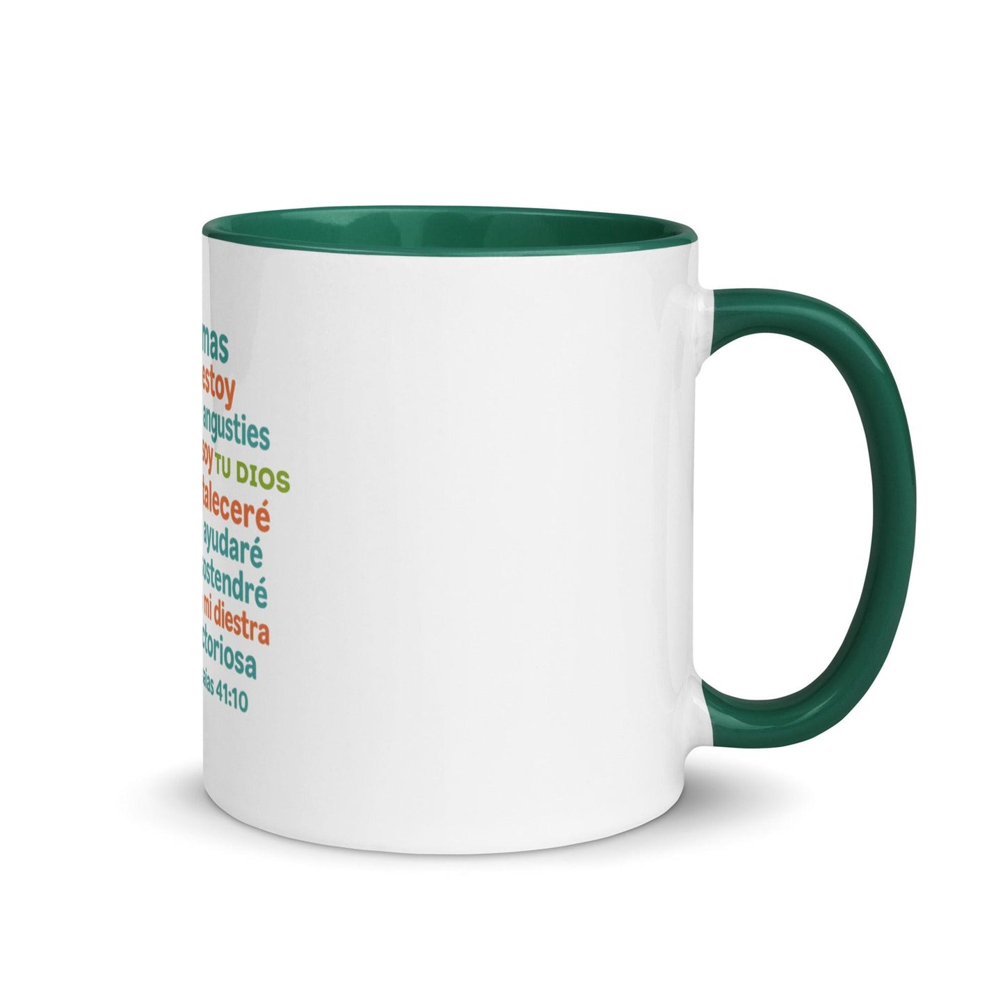 Isaiah 41:10 Spanish Scripture – Fear Not for I Am with You Christian Gift - Inspired by True Love