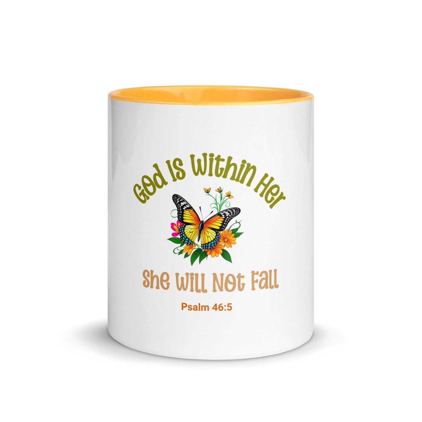 Psalm 46:5 – God Is Within Her, She Will Not Fall Mug - Inspired by True Love