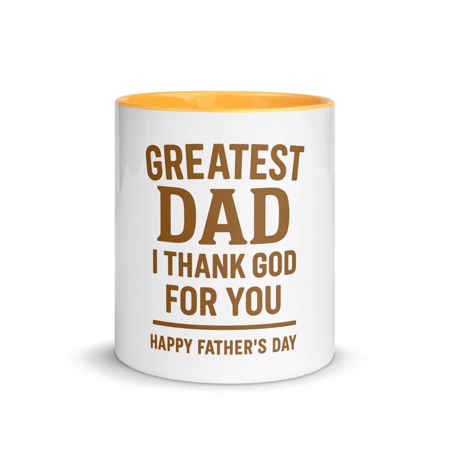Christian Father’s Day Mug – Best Dad Ever – Faith-Based Gift for Dad – Inspirational Scripture Coffee Cup - Inspired by True Love