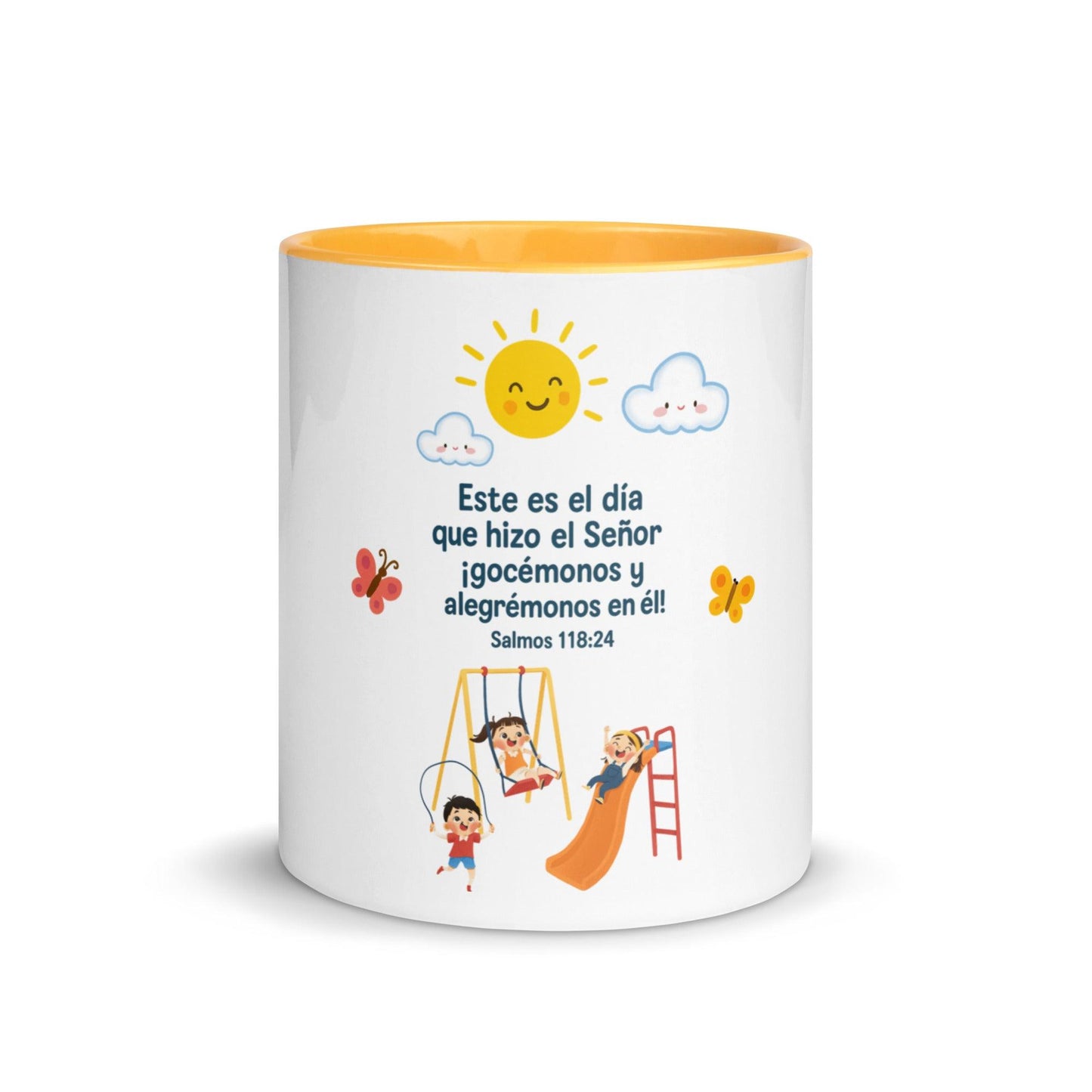 Psalm 118:24 Spanish Scripture Mug – This Is the Day the Lord Has Made - Inspired by True Love