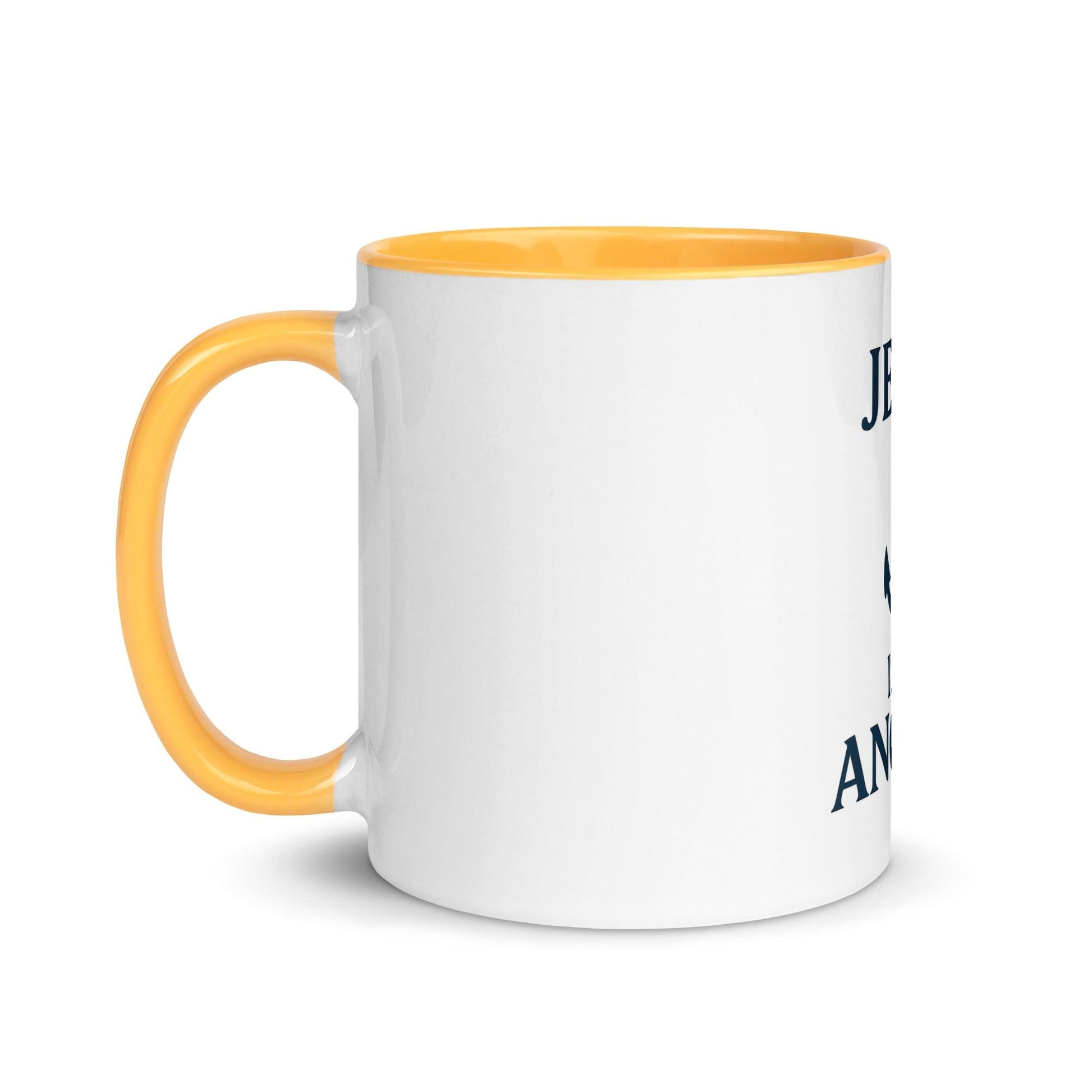 Jesus Is My Anchor Mug – Christian Faith Mug with Nautical Inspiration - Inspired by True Love