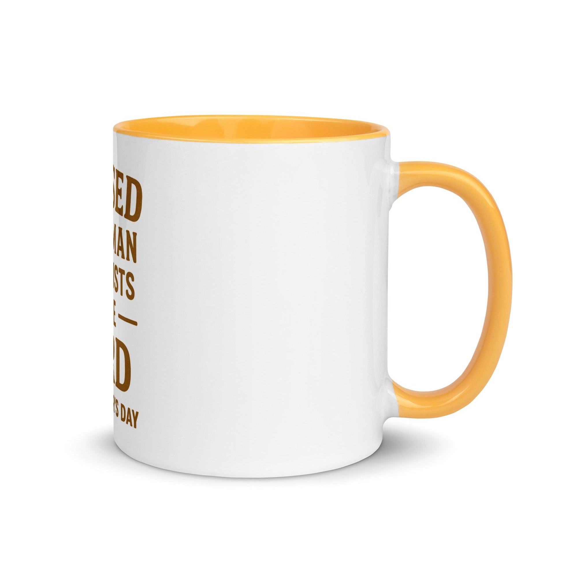 Blessed Is the Man Who Trusts in the Lord – Father’s Day Mug – Christian Gift for Dad – Jeremiah 17:7 Inspirational Coffee Cup - Inspired by True Love