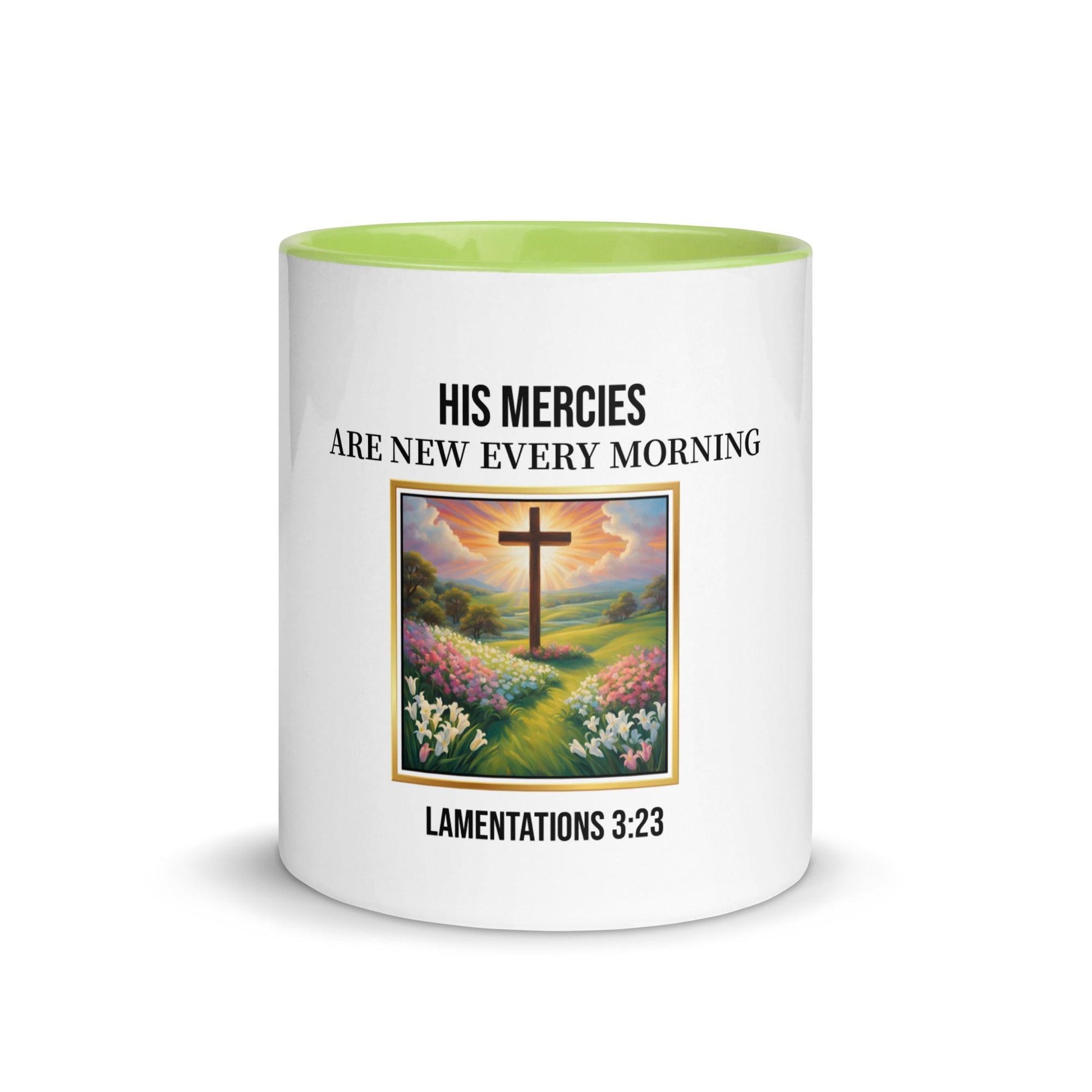 Lamentations 3:23 – Great Is His Faithfulness Mug - Inspired by True Love