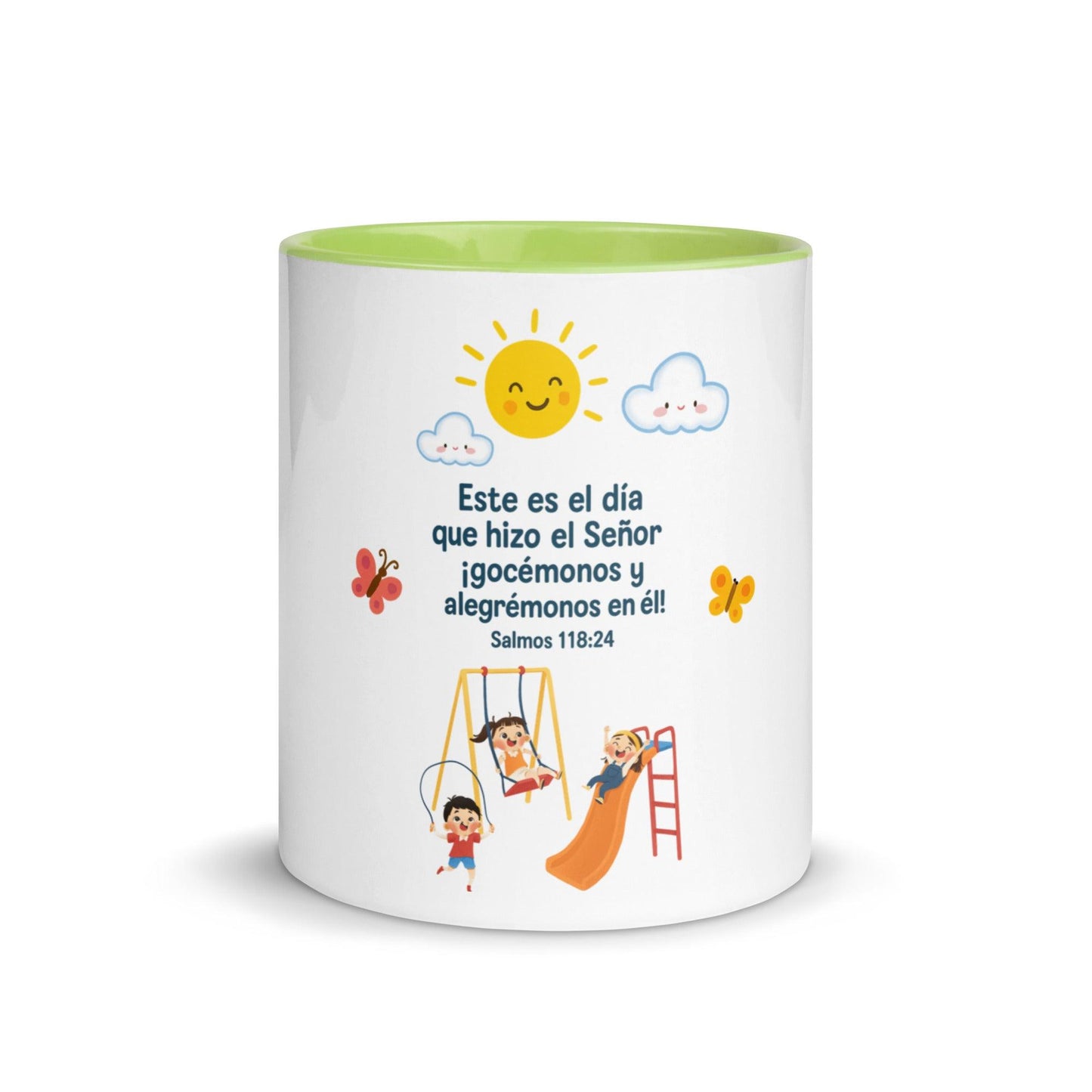 Psalm 118:24 Spanish Scripture Mug – This Is the Day the Lord Has Made - Inspired by True Love