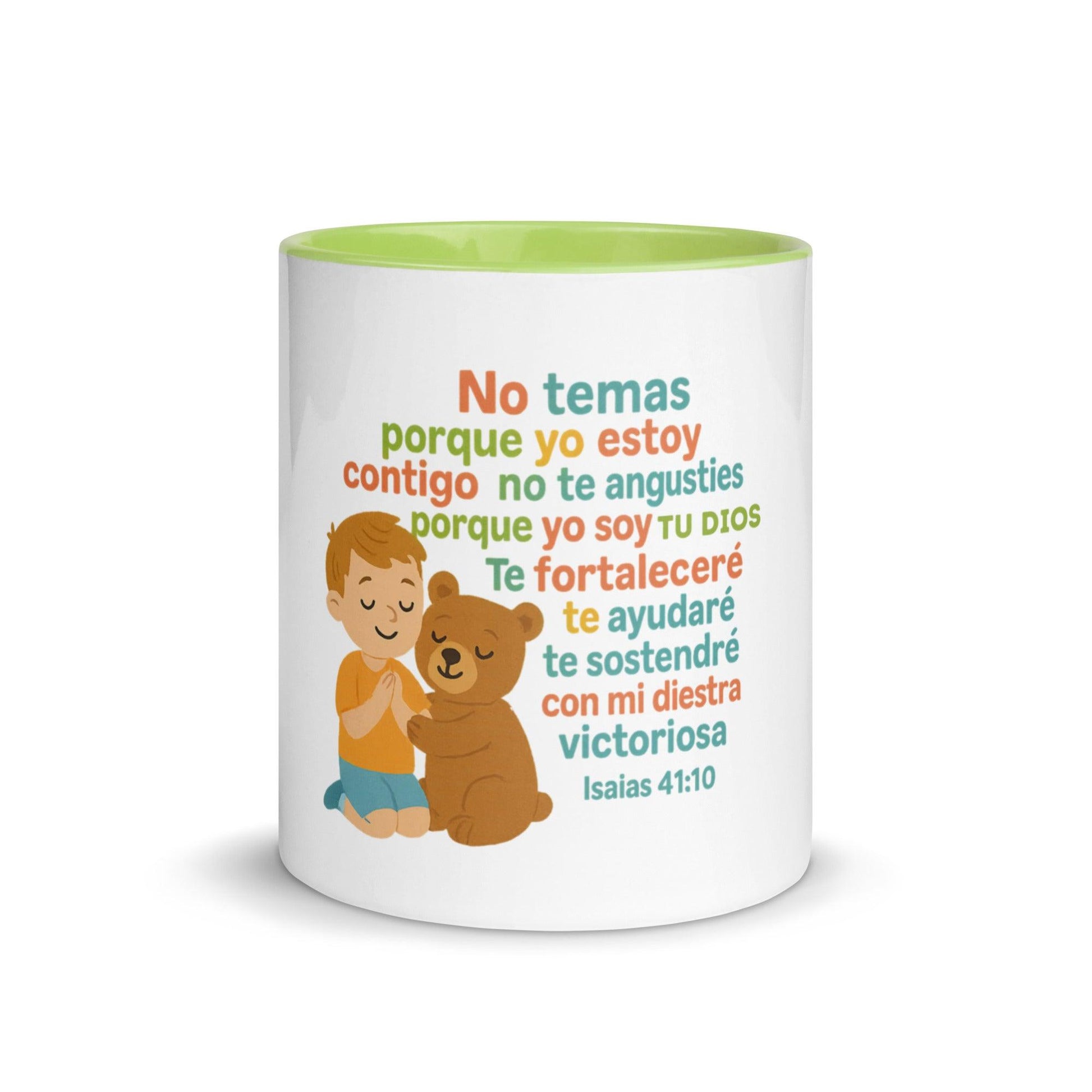 Isaiah 41:10 Spanish Scripture – Fear Not for I Am with You Christian Gift - Inspired by True Love