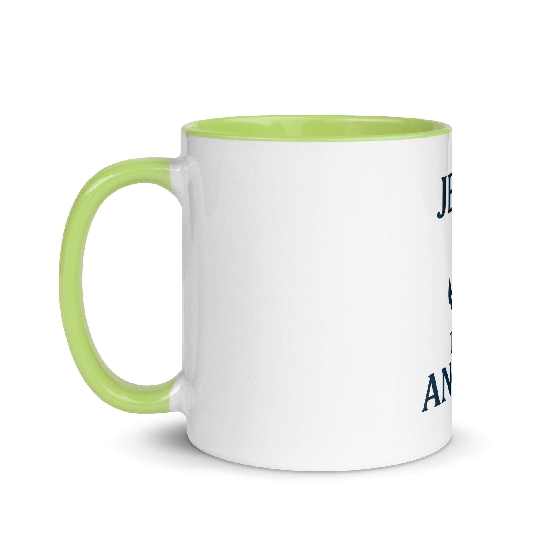 Jesus Is My Anchor Mug – Christian Faith Mug with Nautical Inspiration - Inspired by True Love