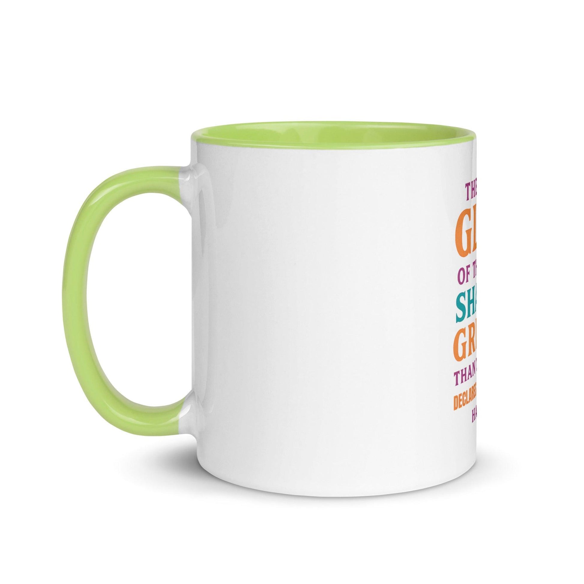 Haggai 2:9 – Christian Mug | The Glory of This Latter House Bible Verse Gift - Inspired by True Love