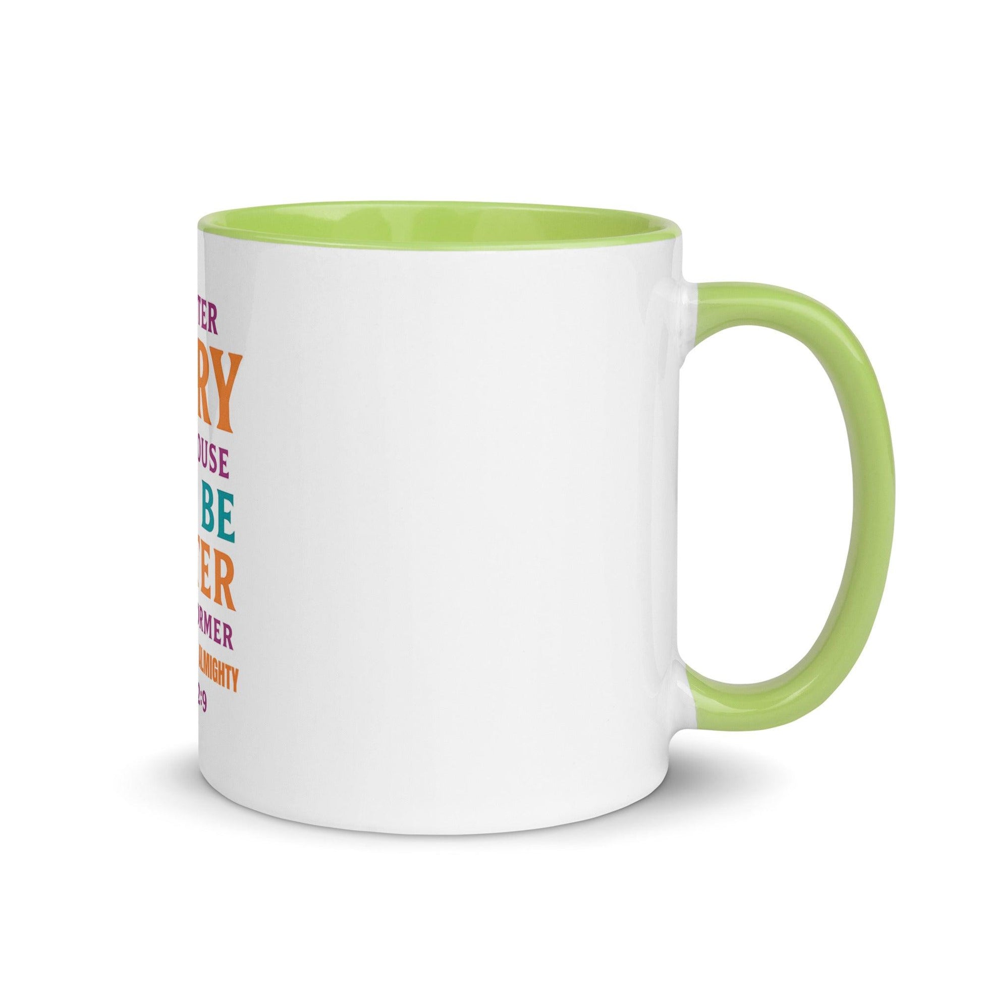 Haggai 2:9 – Christian Mug | The Glory of This Latter House Bible Verse Gift - Inspired by True Love