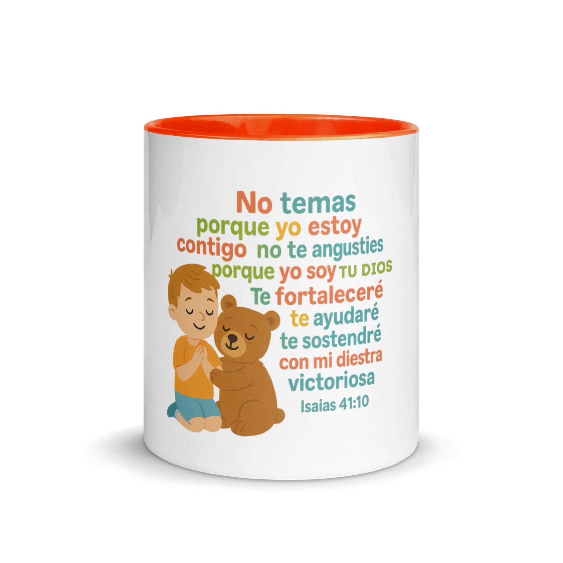 Isaiah 41:10 Spanish Scripture – Fear Not for I Am with You Christian Gift - Inspired by True Love