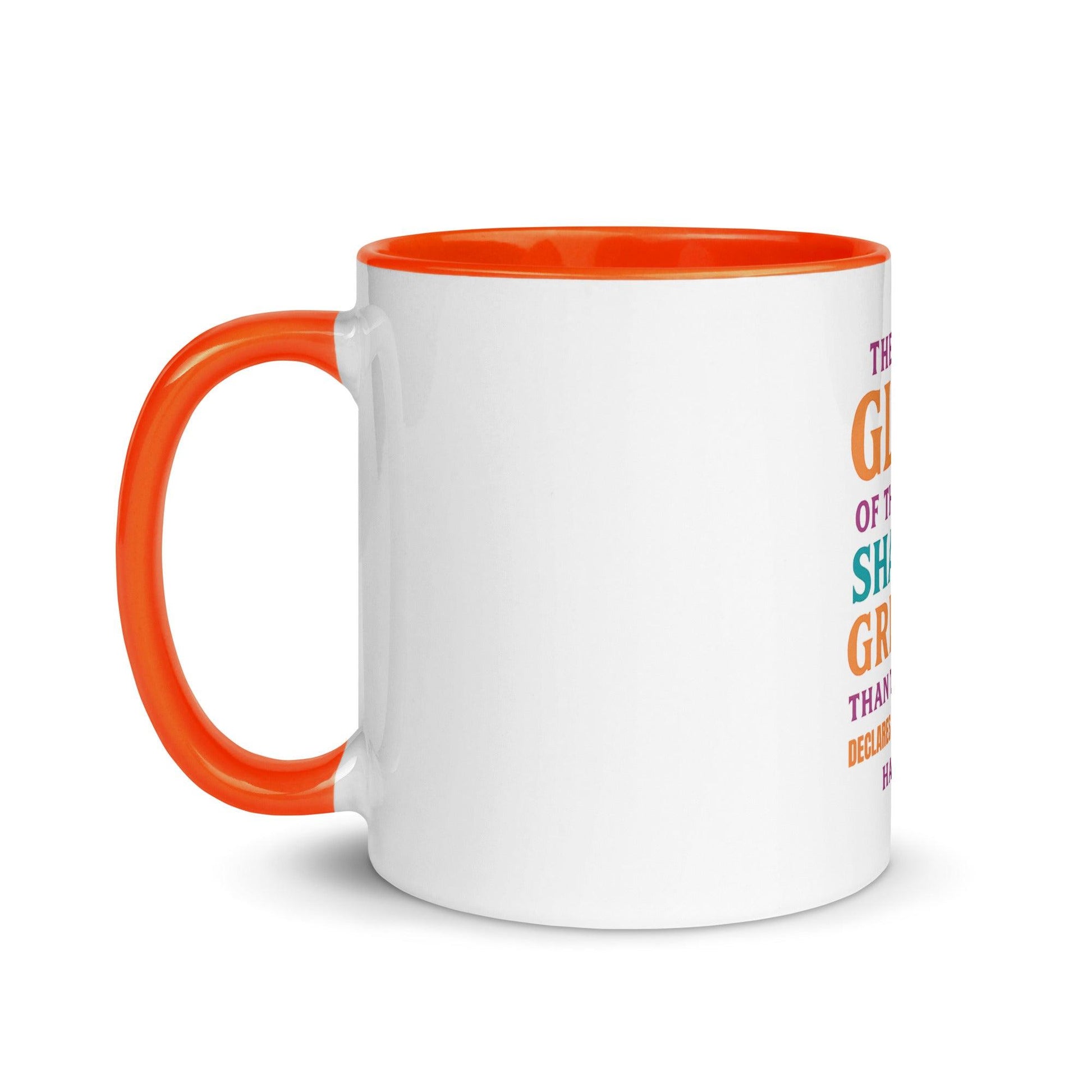 Haggai 2:9 – Christian Mug | The Glory of This Latter House Bible Verse Gift - Inspired by True Love