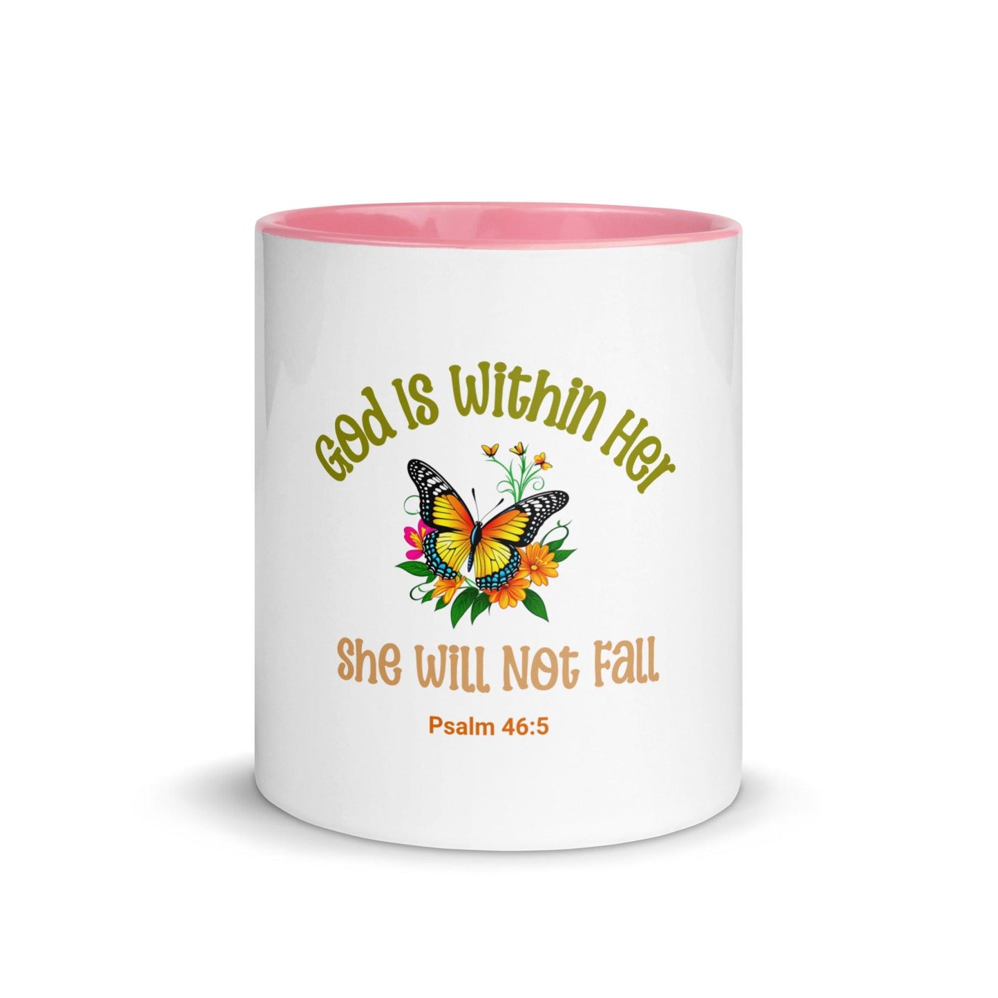 Psalm 46:5 – God Is Within Her, She Will Not Fall Mug - Inspired by True Love