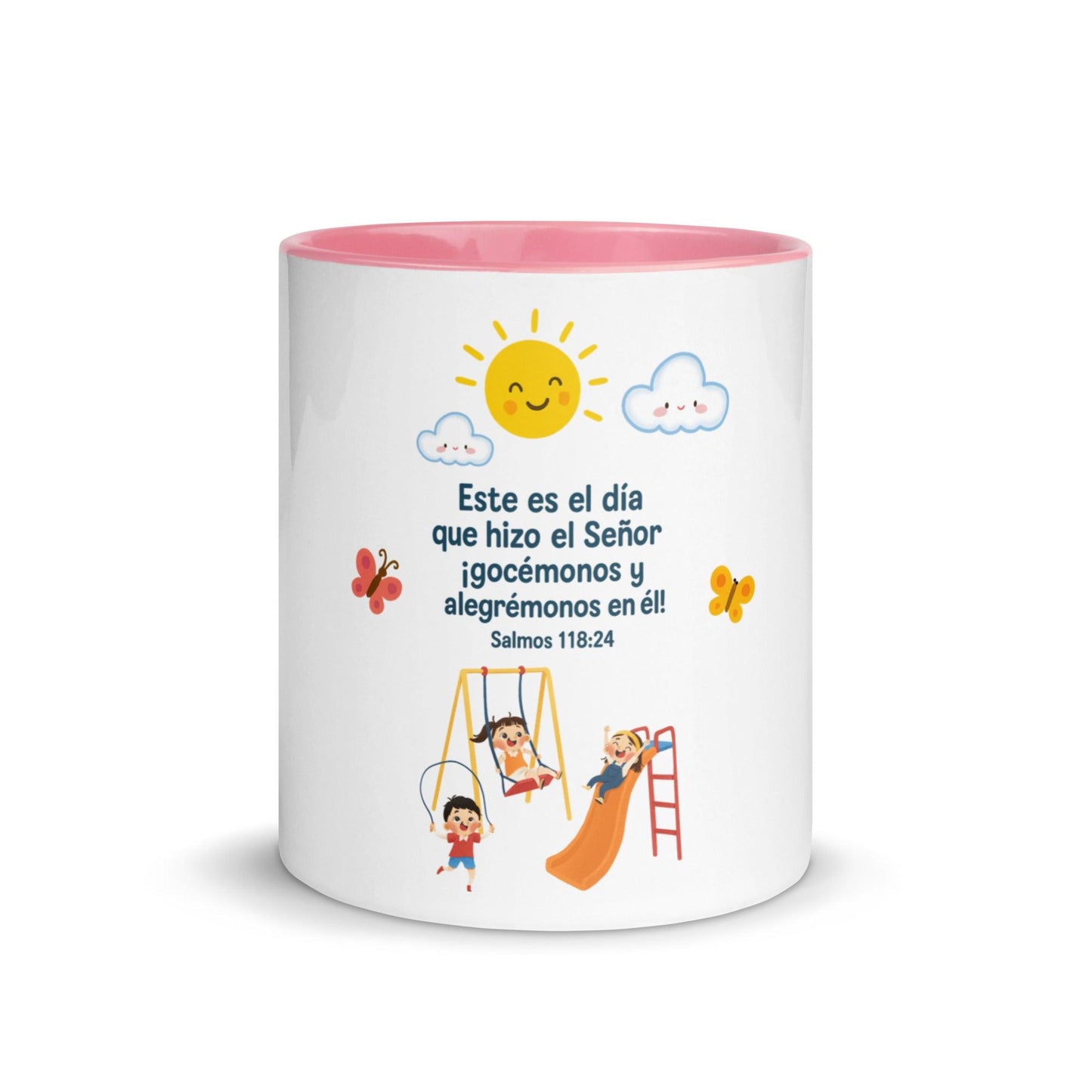 Psalm 118:24 Spanish Scripture Mug – This Is the Day the Lord Has Made - Inspired by True Love