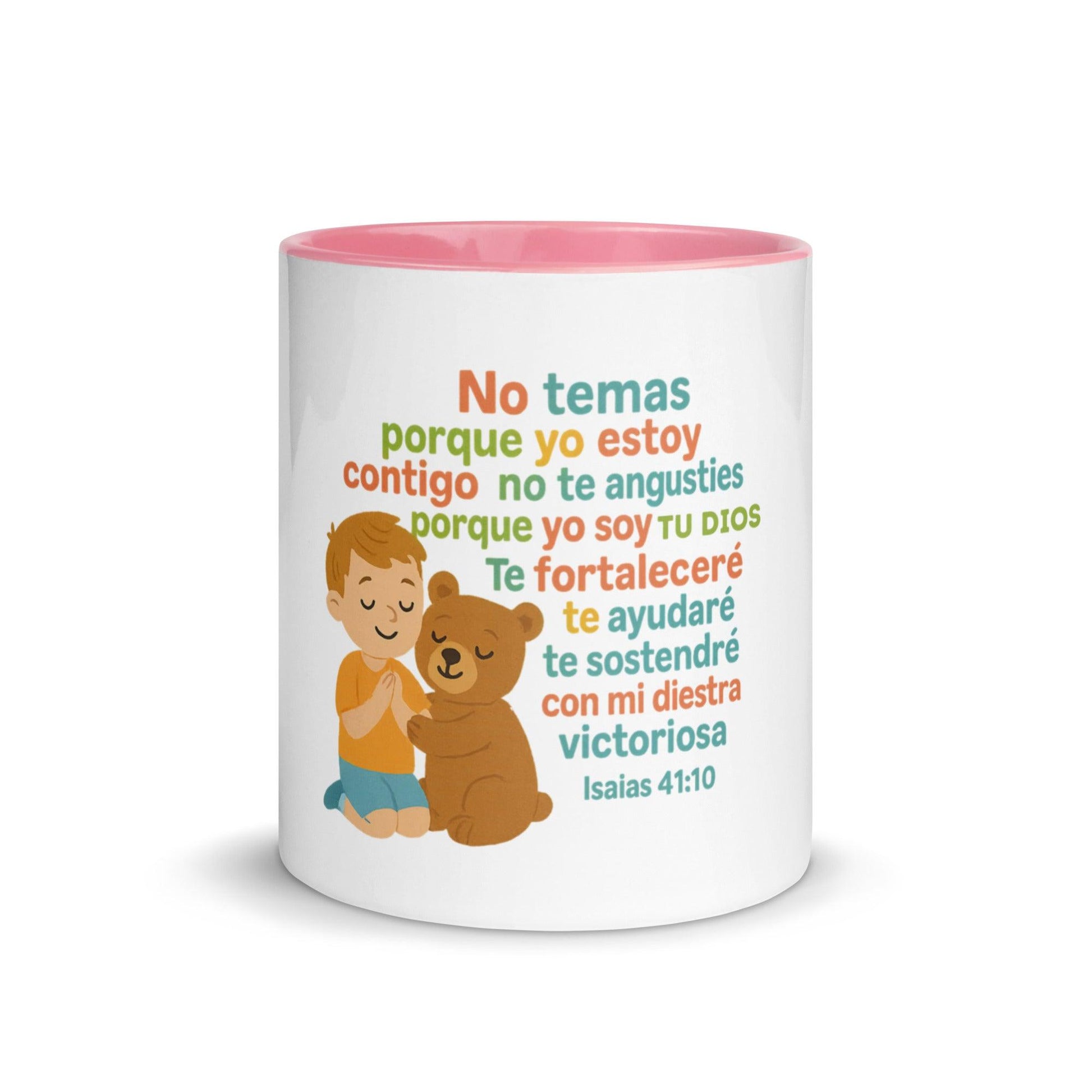 Isaiah 41:10 Spanish Scripture – Fear Not for I Am with You Christian Gift - Inspired by True Love