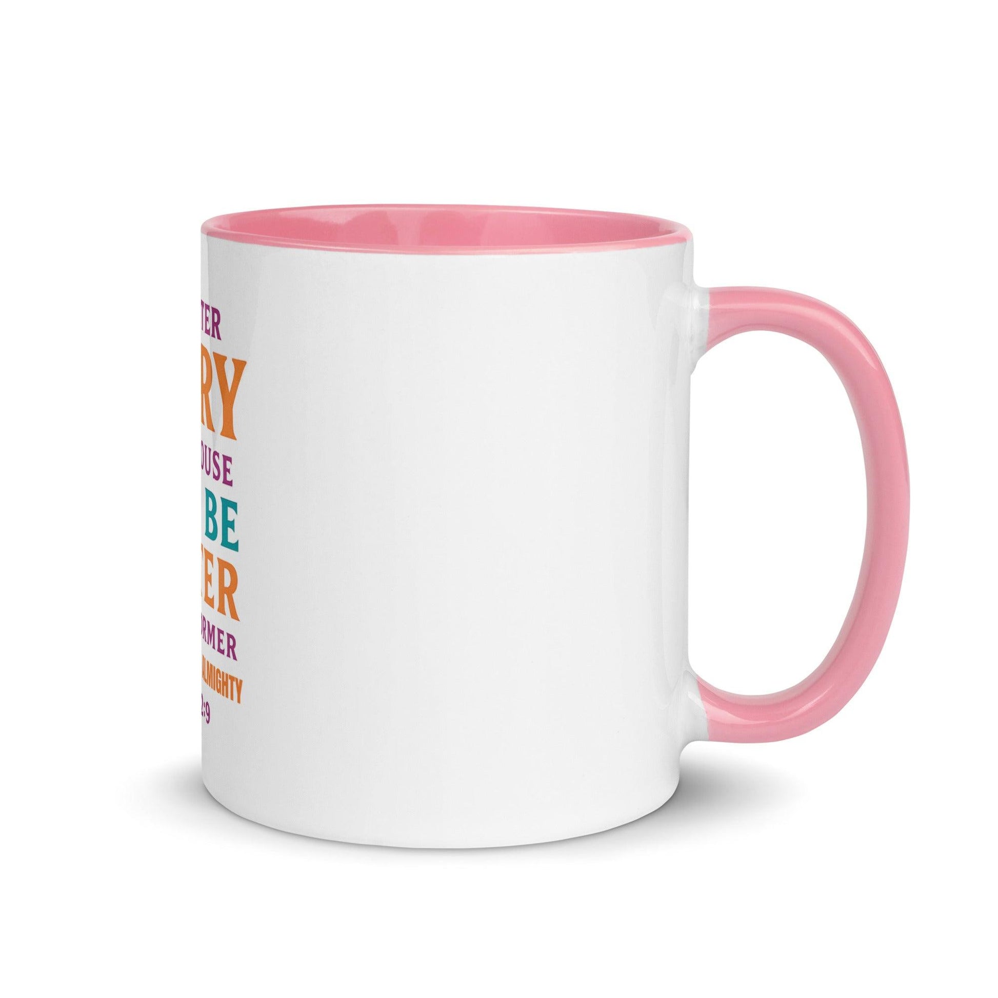 Haggai 2:9 – Christian Mug | The Glory of This Latter House Bible Verse Gift - Inspired by True Love