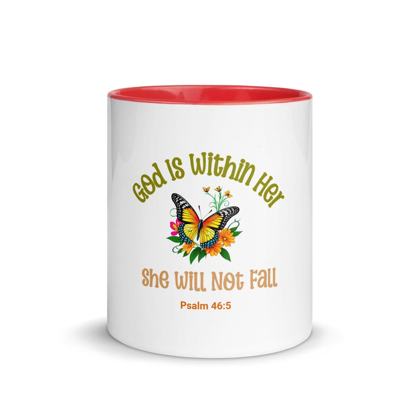 Psalm 46:5 – God Is Within Her, She Will Not Fall Mug - Inspired by True Love