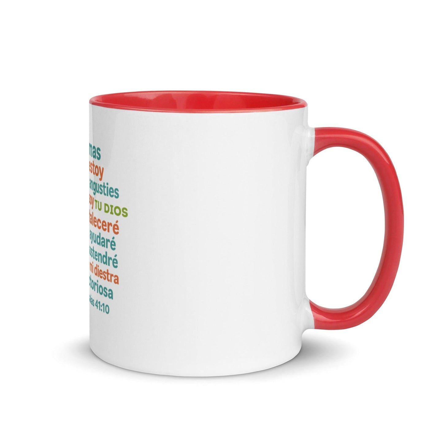 Isaiah 41:10 Spanish Scripture – Fear Not for I Am with You Christian Gift - Inspired by True Love