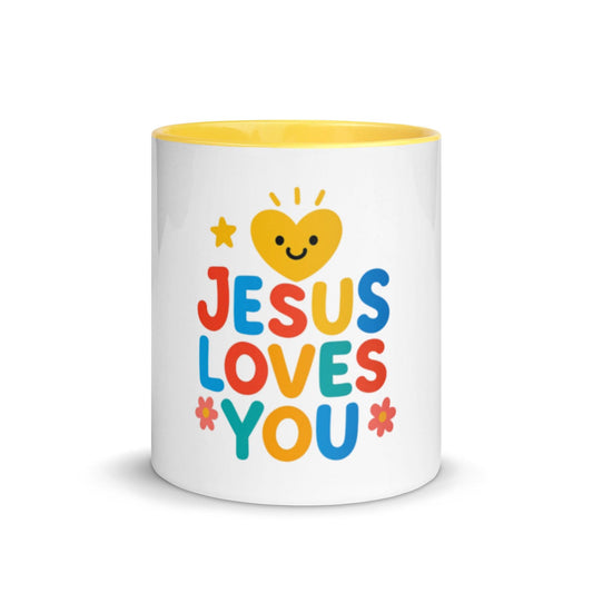 Jesus Loves You – Christian Kids Mug | Faith-Based Gift for Children - Inspired by True Love