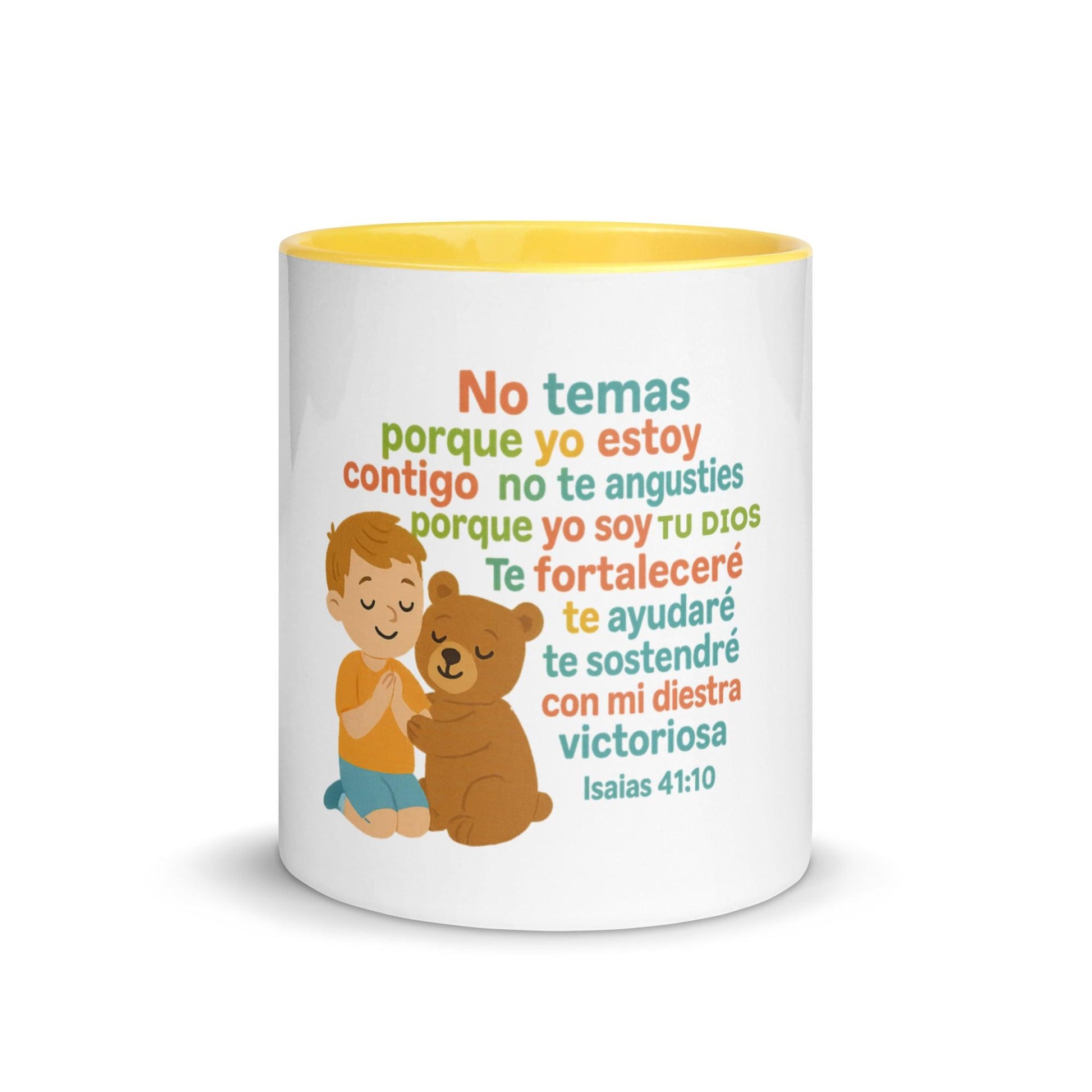 Isaiah 41:10 Spanish Scripture – Fear Not for I Am with You Christian Gift - Inspired by True Love