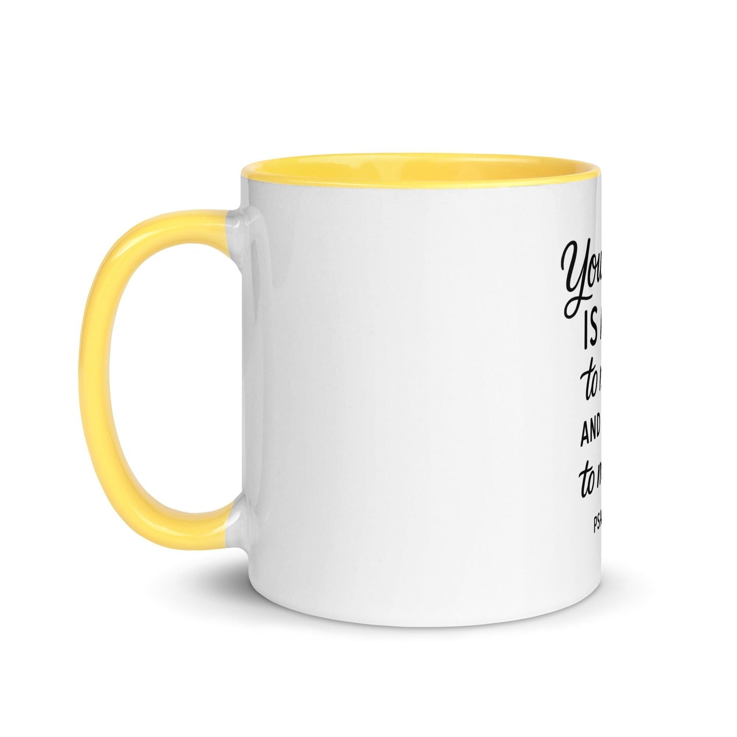 Your Word Is a Lamp to My Feet Bible Verse Coffee Cup | Christian Gift for Men & Women - Inspired by True Love