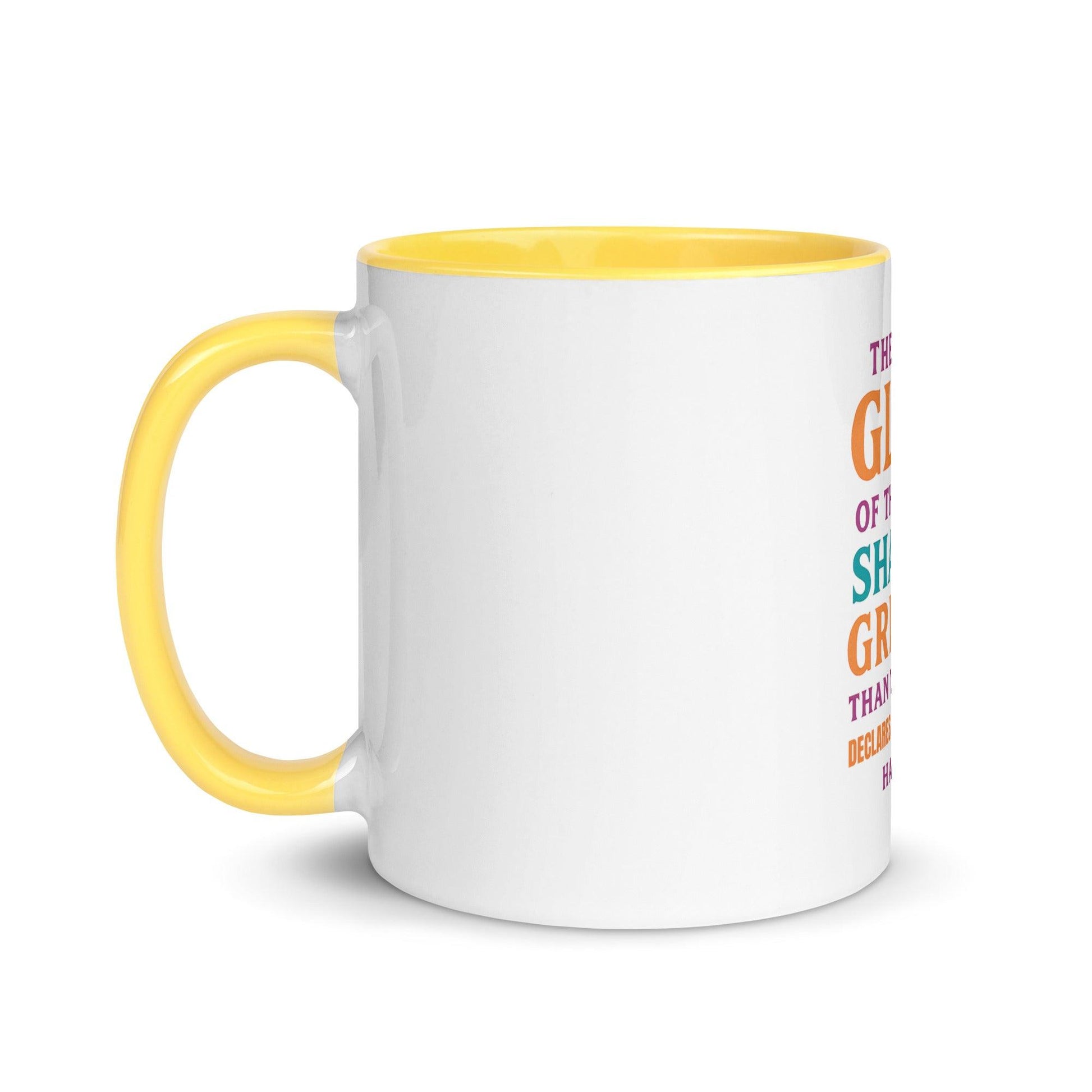 Haggai 2:9 – Christian Mug | The Glory of This Latter House Bible Verse Gift - Inspired by True Love