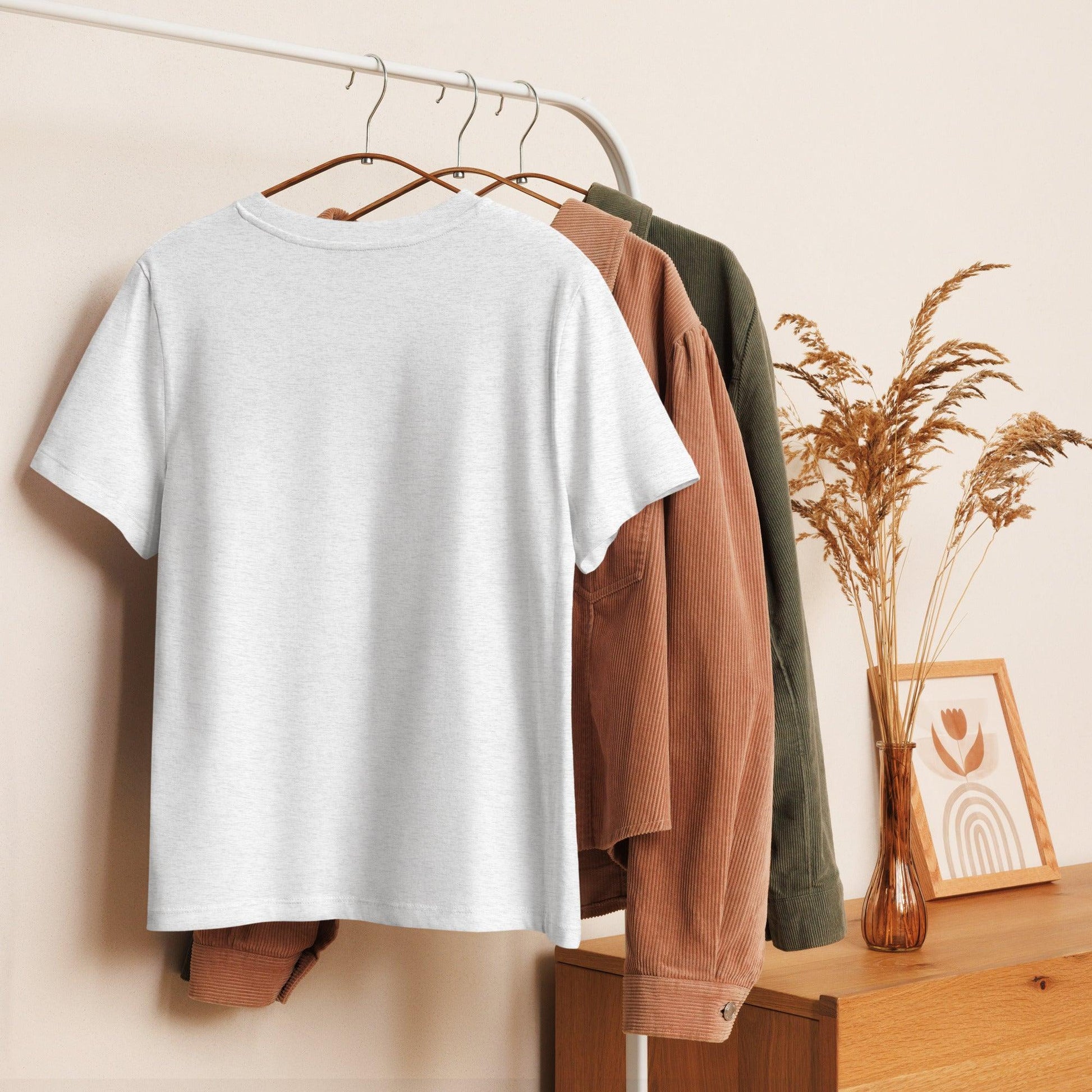 Women’s organic ribbed neck t-shirt - Inspired by True Love