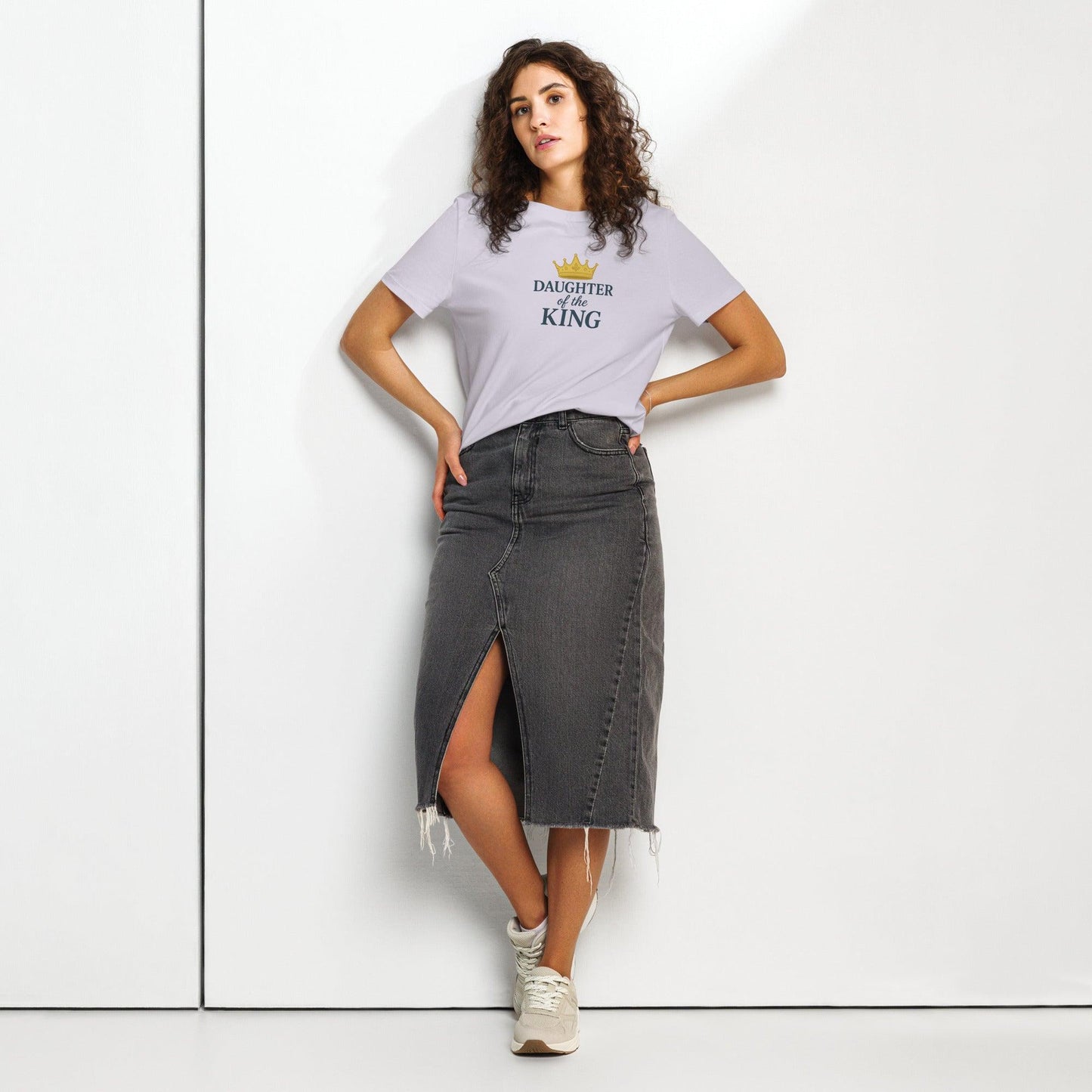 Daughter of the King Christian T-Shirt | Faith-Based Shirt for Women | Royal Identity Bible Verse Organic Tee - Inspired by True Love