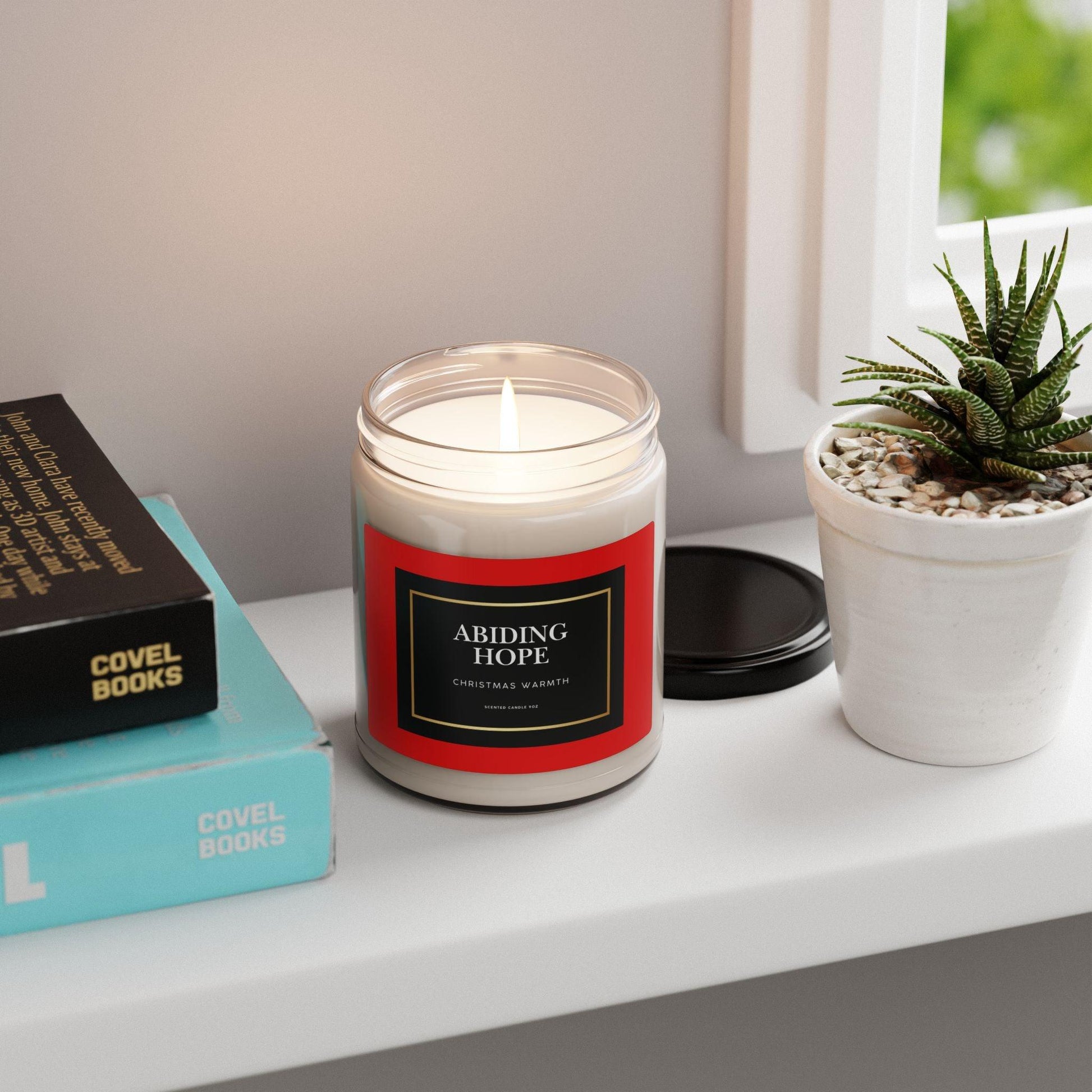 Abiding Hope Scented Soy Candle, 9oz - Inspired by True Love