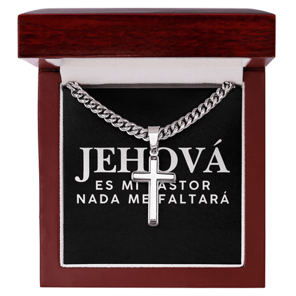 Jehová es Mi Pastor, Nada Me Faltará Cross Necklace - Inspired by True Love