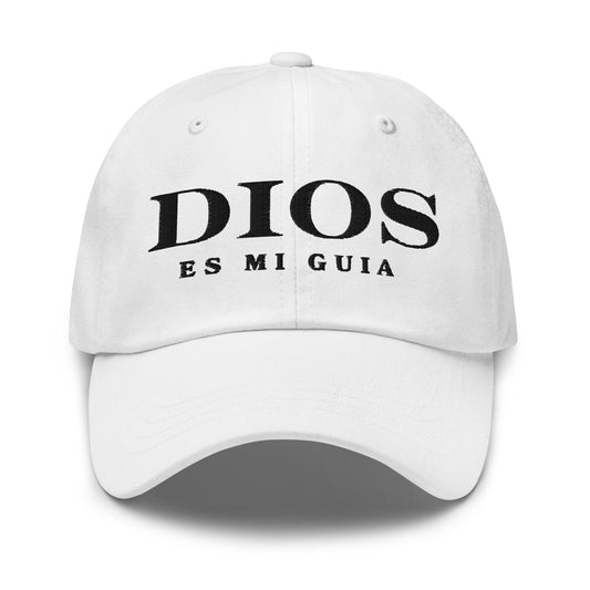 Dios es mi Guía – Christian Faith Cap for Men & Women - Inspired by True Love