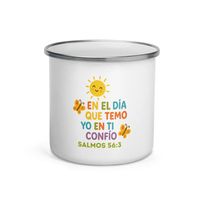 Psalm 56:3 Kids Mug – When I Am Afraid, I Will Trust in You - Inspired by True Love