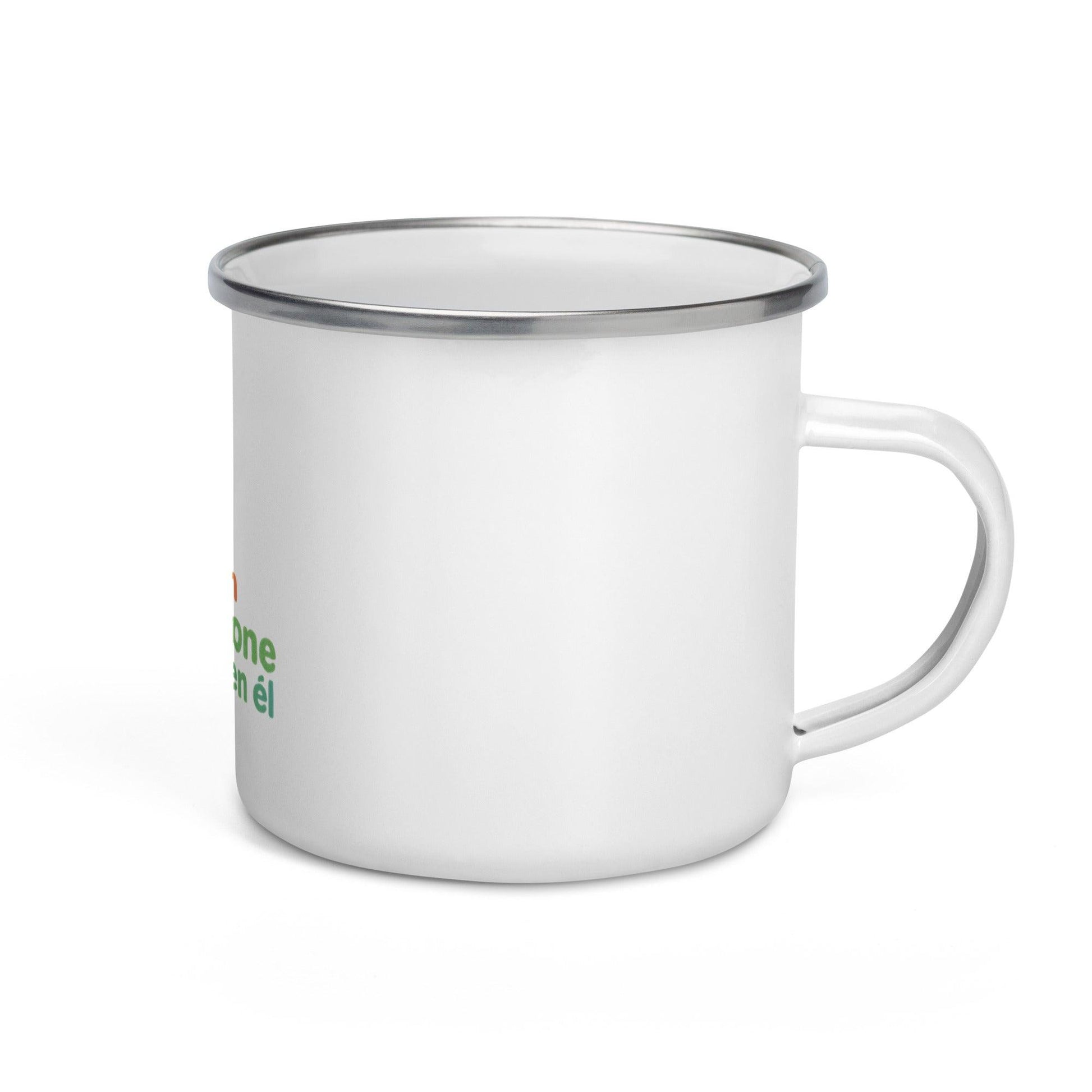 Jeremiah 17:7 Kids Mug – Trust in the Lord Enamel Cup - Inspired by True Love