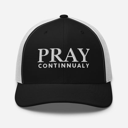 Pray Continually Hat – Christian Faith Cap Inspired by 1 Thessalonians 5:17 - Inspired by True Love