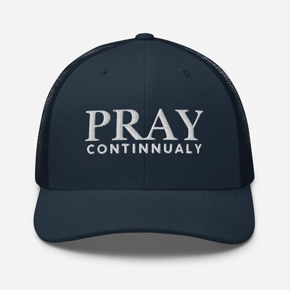 Pray Continually Hat – Christian Faith Cap Inspired by 1 Thessalonians 5:17 - Inspired by True Love