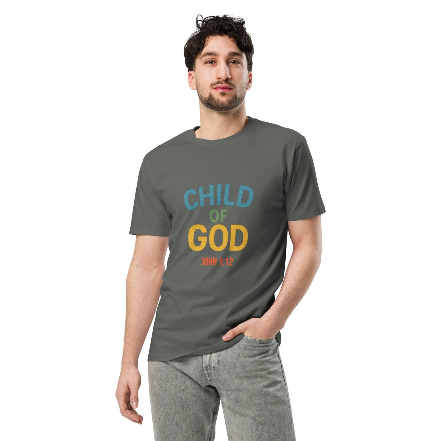 Child of God T-Shirt – John 1:12 Bible Verse Tee – Christian Unisex Shirt – Faith-Based Scripture Apparel - Inspired by True Love