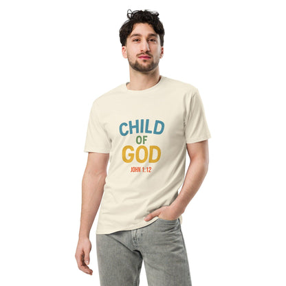 Child of God T-Shirt – John 1:12 Bible Verse Tee – Christian Unisex Shirt – Faith-Based Scripture Apparel - Inspired by True Love