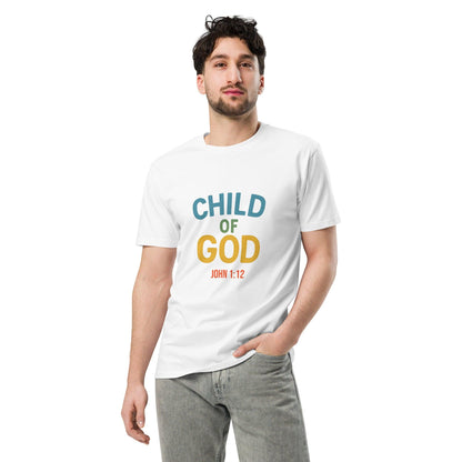 Child of God T-Shirt – John 1:12 Bible Verse Tee – Christian Unisex Shirt – Faith-Based Scripture Apparel - Inspired by True Love