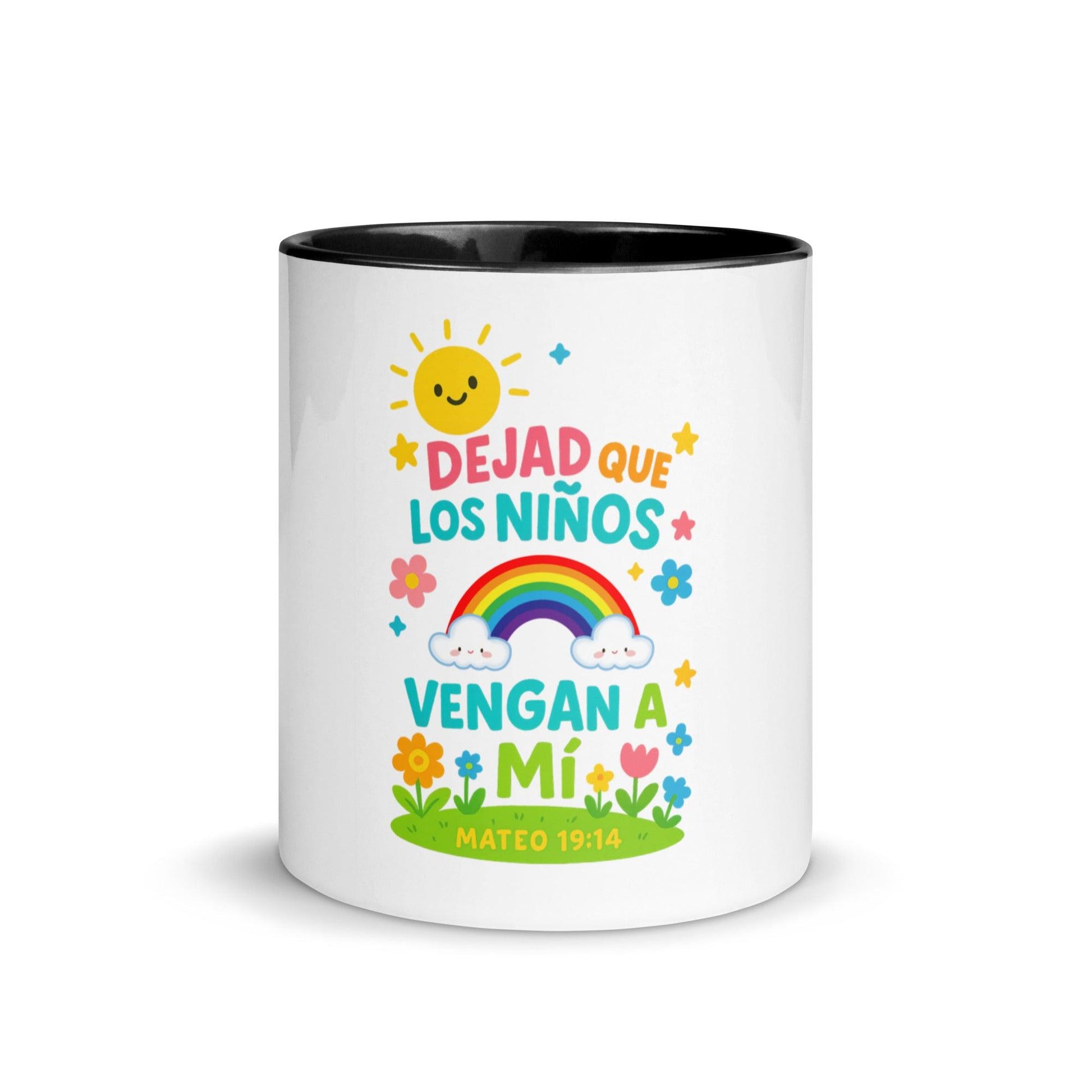 Matthew 19:14 – Christian Kids Mug | Let the Little Children Come Bible Verse Cup - Inspired by True Love