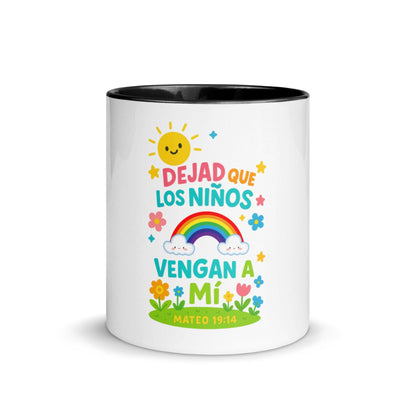 Matthew 19:14 – Christian Kids Mug | Let the Little Children Come Bible Verse Cup - Inspired by True Love
