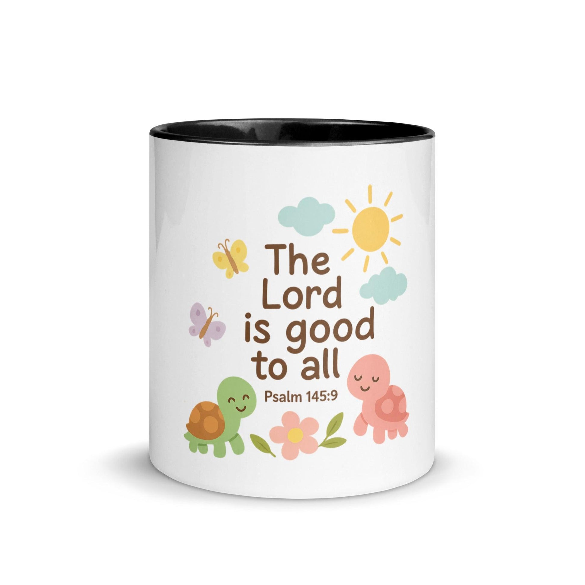 The Lord Is Good to All – Psalm 145:9 Kids Mug | Christian Gift for Children - Inspired by True Love