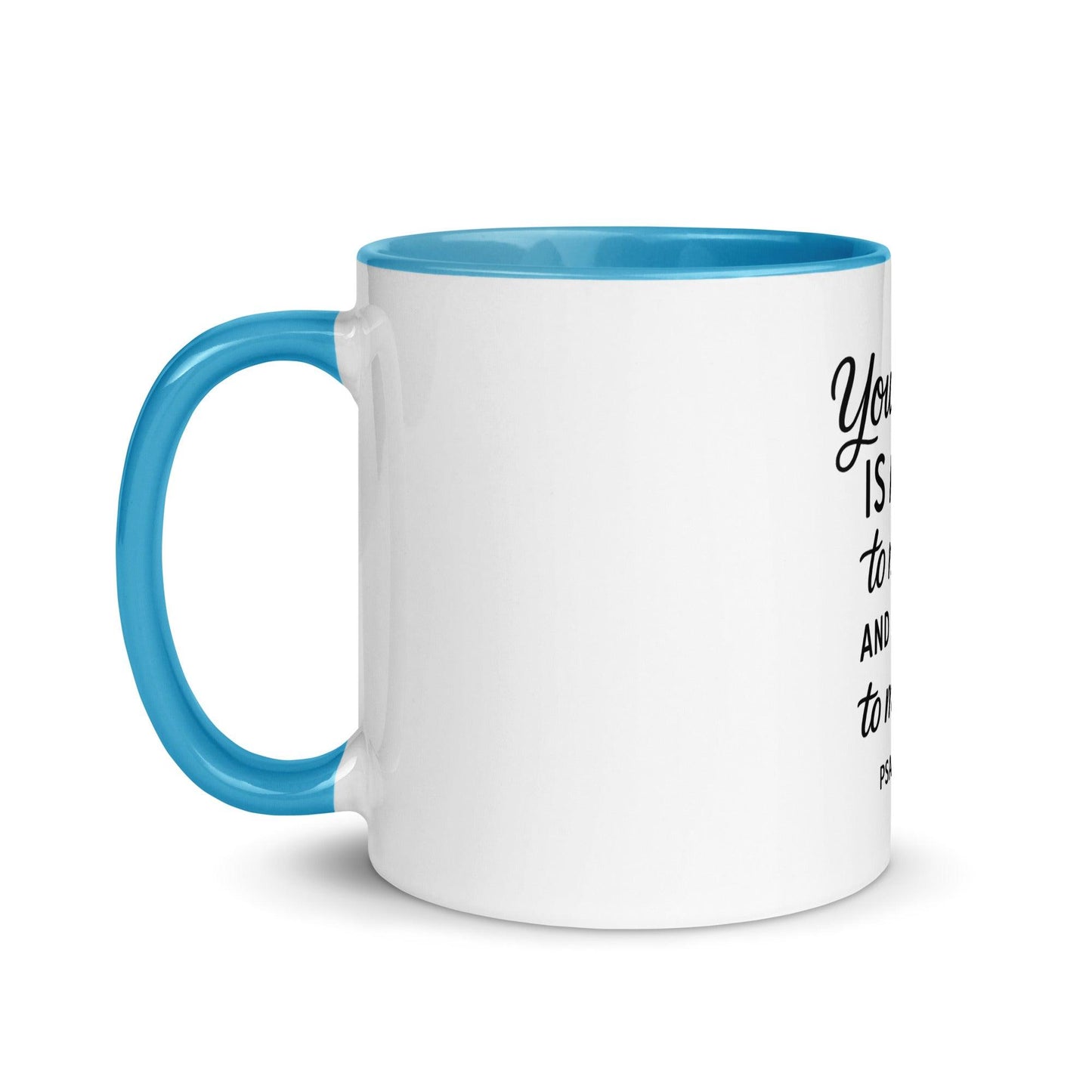 Your Word Is a Lamp to My Feet Bible Verse Coffee Cup | Christian Gift for Men & Women - Inspired by True Love