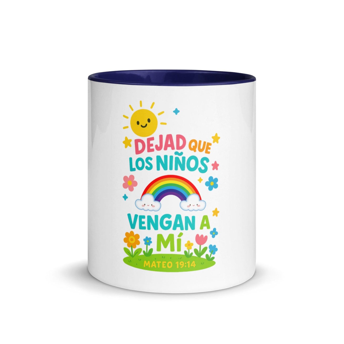 Matthew 19:14 – Christian Kids Mug | Let the Little Children Come Bible Verse Cup - Inspired by True Love