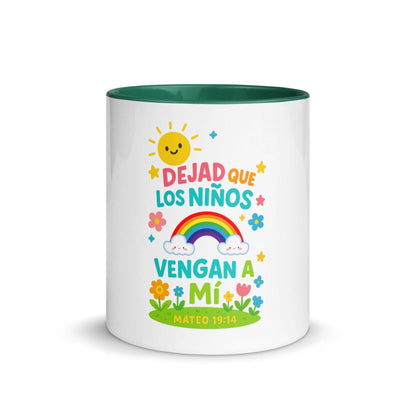 Matthew 19:14 – Christian Kids Mug | Let the Little Children Come Bible Verse Cup - Inspired by True Love