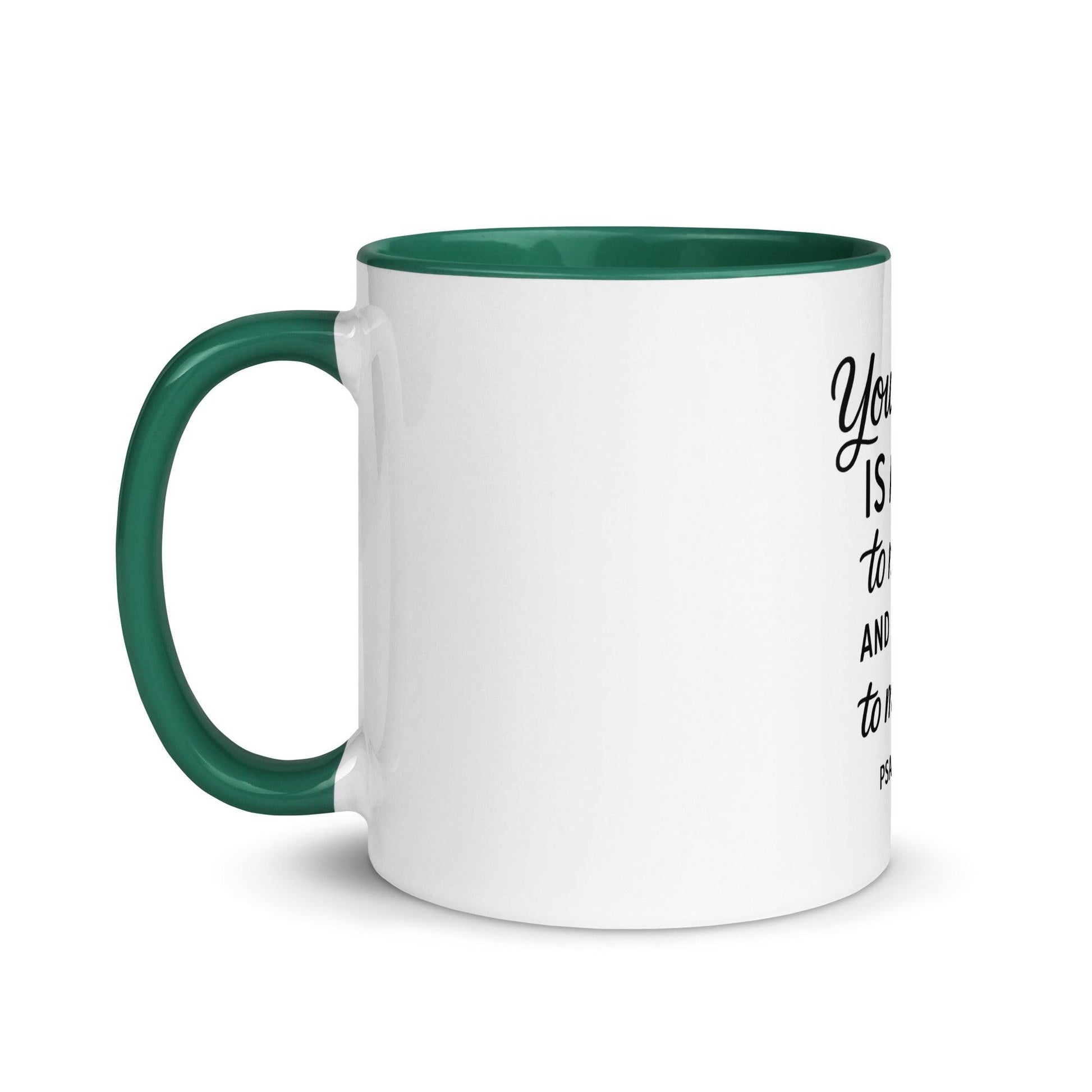 Your Word Is a Lamp to My Feet Bible Verse Coffee Cup | Christian Gift for Men & Women - Inspired by True Love
