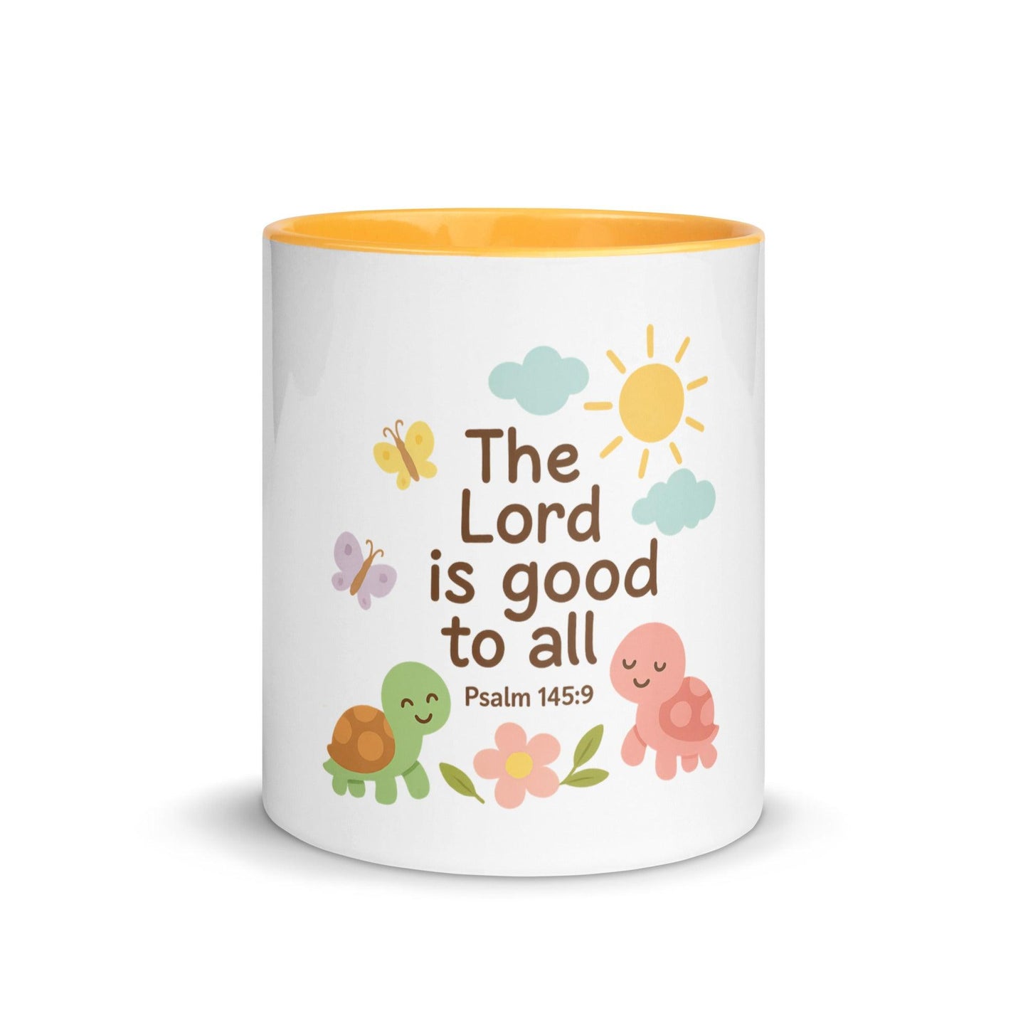 The Lord Is Good to All – Psalm 145:9 Kids Mug | Christian Gift for Children - Inspired by True Love