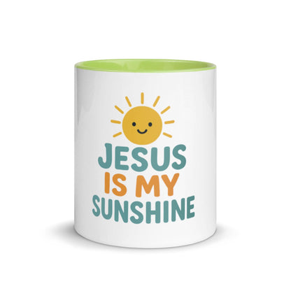 Jesus Is My Sunshine – Christian Kids Mug | Faith-Based Cup for Children - Inspired by True Love