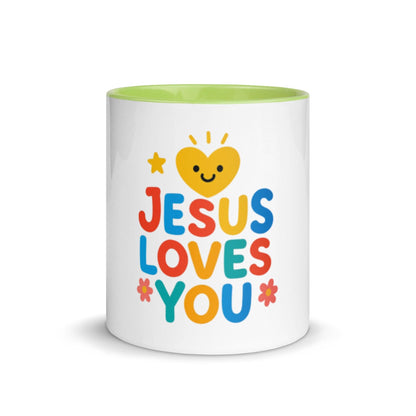 Jesus Loves You – Christian Kids Mug | Faith-Based Gift for Children - Inspired by True Love